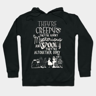 Addams Family Creepy Spooky Halloween Hoodie